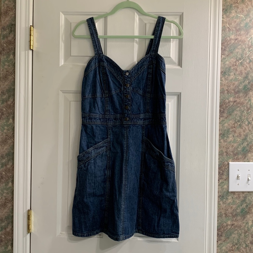 Demin mini dress Japana w/ Pockets Juniors L